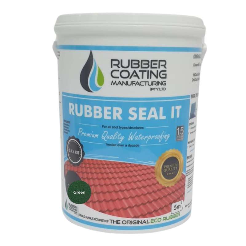 RCM Rubber Seal It Waterproof Coating DIY Kit 5m2