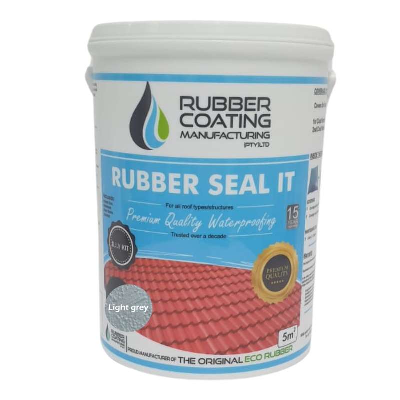 RCM Rubber Seal It Waterproof Coating DIY Kit 5m2