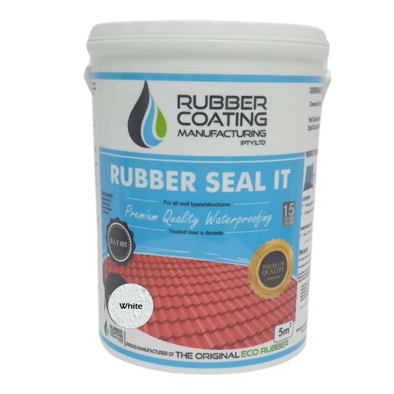 RCM Rubber Seal It Waterproof Coating DIY Kit 5m2
