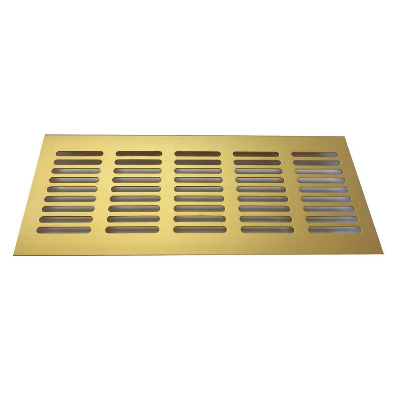 ROCO Aluminum Airvent Gold 200mm x 80mm
