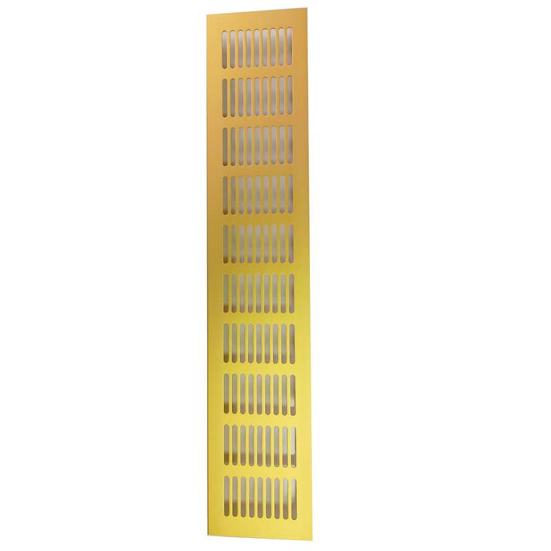 ROCO Aluminum Airvent Gold 400mm x 80mm