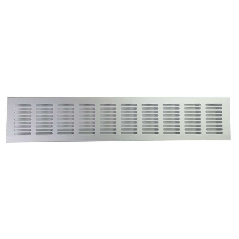 ROCO Aluminium Airvent Silver 400mm x 80mm