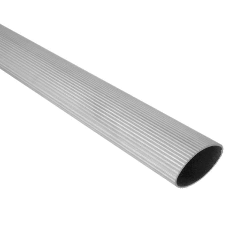 ROCO Prepack Tubing Oval With Oval Clothes Rail Holders 19mm x 1.5m