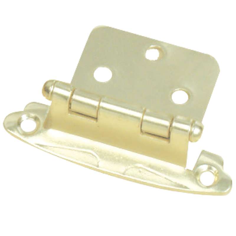 ROCO 3 Knuckle Self Closing Bright Brass Hinge