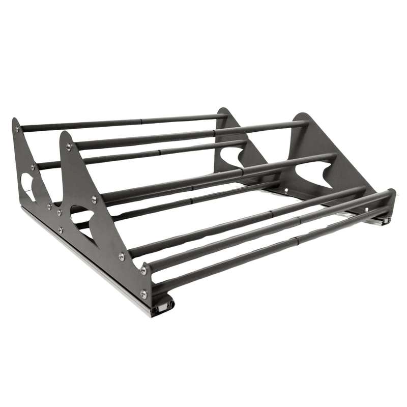 ROCO Adjustable Shoe Rack Grey 704mm x 405mm x 107mm