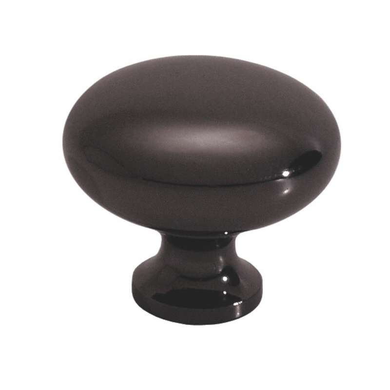 ROCO Small Base Drawer Knob Matt Black 32mm