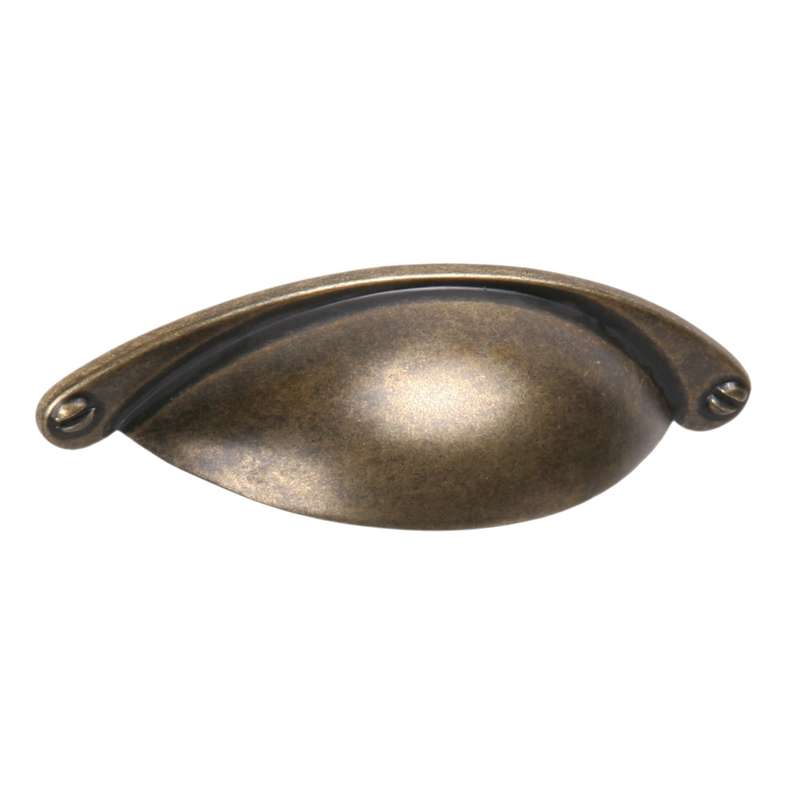 ROCO Cupboard Buttercup Handle Antique Brass 64mm