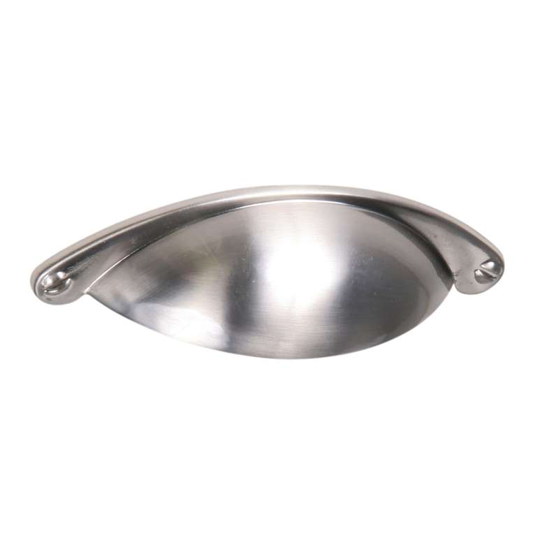 ROCO Cupboard Buttercup Handle Satin Chrome 64mm