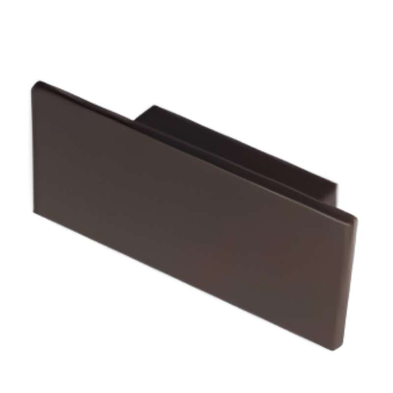 ROCO Tile Drawer Knob Dark Grey 32mm