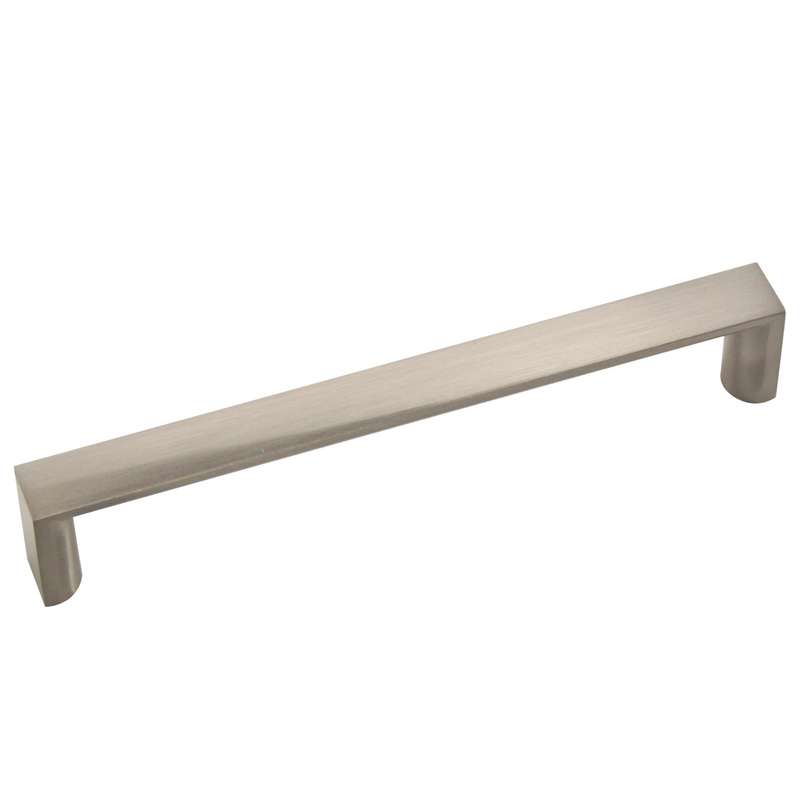 ROCO Flat Square Cupboard Handle Satin Chrome 128mm