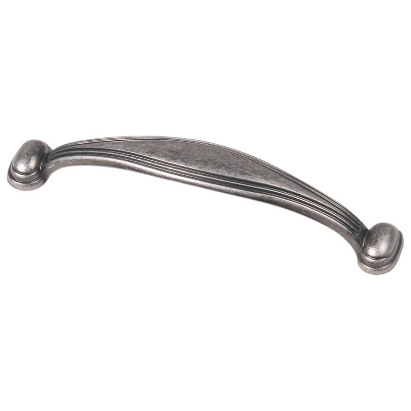 ROCO Victoria Antique Cupboard Handle Oxidised Tin 96mm