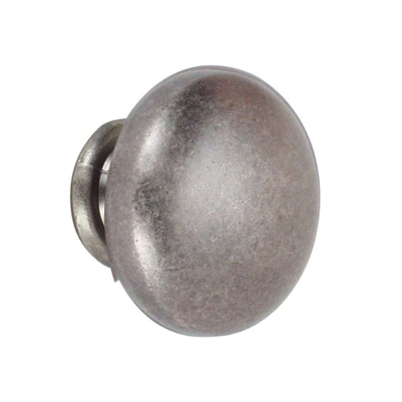 ROCO Lite Mushroom Drawer Knob Pewter 30mm