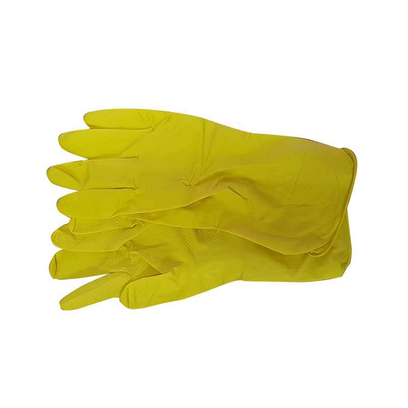 PIONEER SAFETY Rubber Household Gloves Flock Lined X/Large ( 5 Pack ) G031