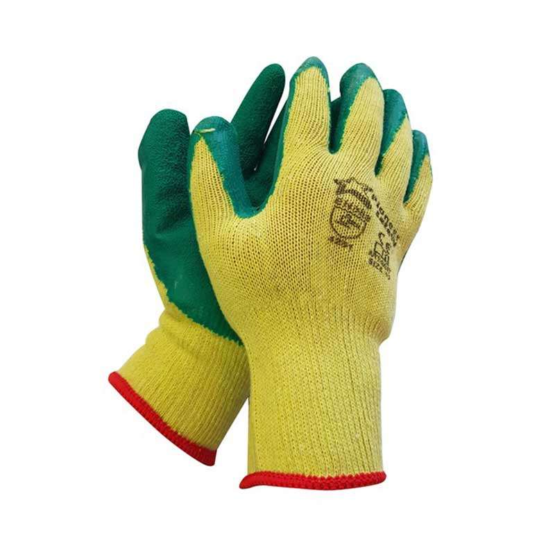 PIONEER SAFETY Ultragrip Green Latex Multi Purpose Gloves G017