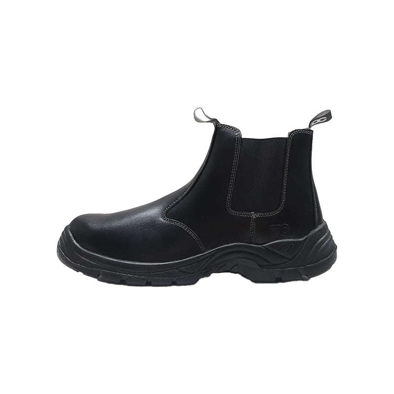 DOT SAFETY Chelsea Contractors Steel Toe Boot Black