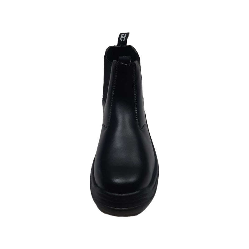 DOT SAFETY Chelsea Contractors Steel Toe Boot Black