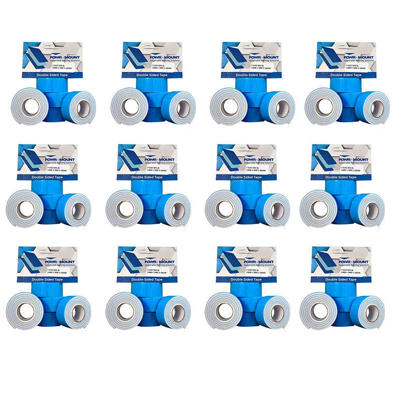 Mounting Tape 3mm x 24mm x 500mm P/P PTH ( 12 Pack )