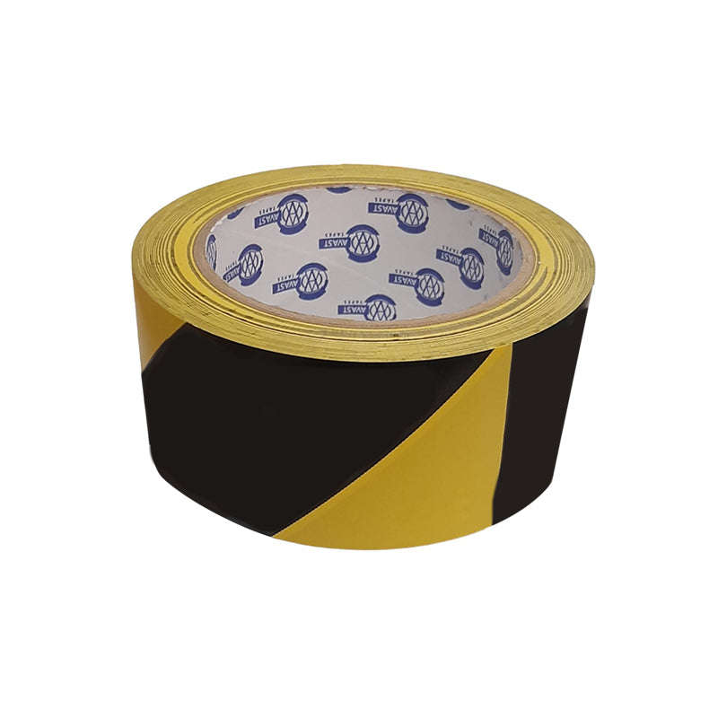 AVAST Floor Marking Tape Black/Yellow 48mm x 30m
