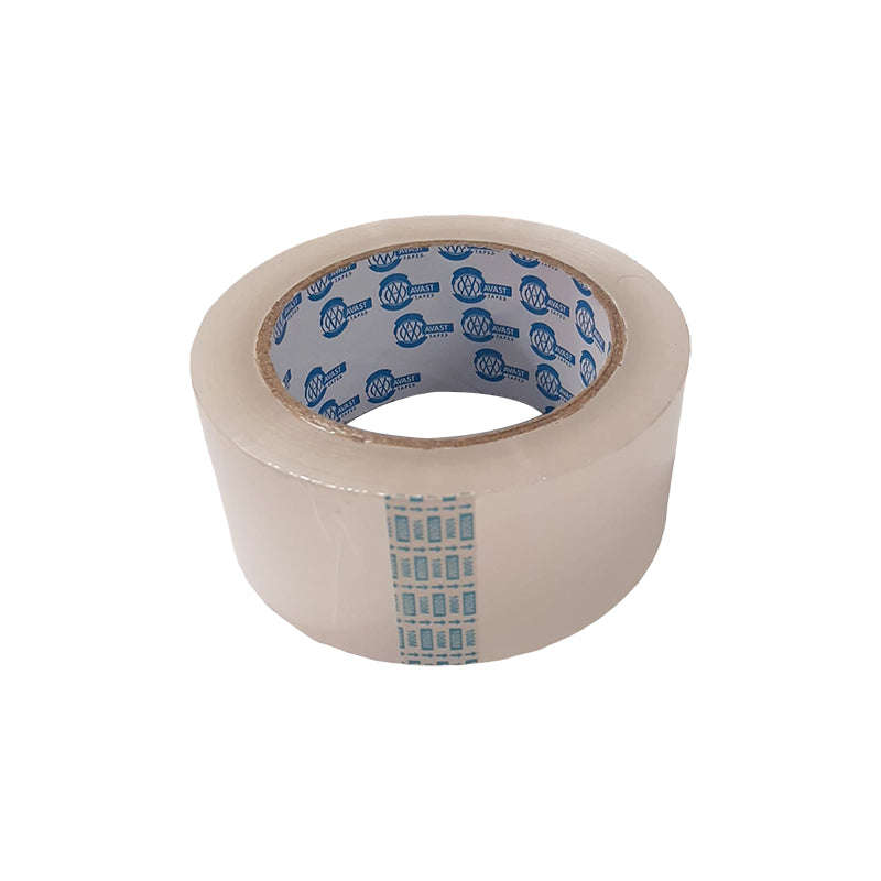 AVAST Packaging Tape Clear 48mm x 100m Roll ( 2 Pack )