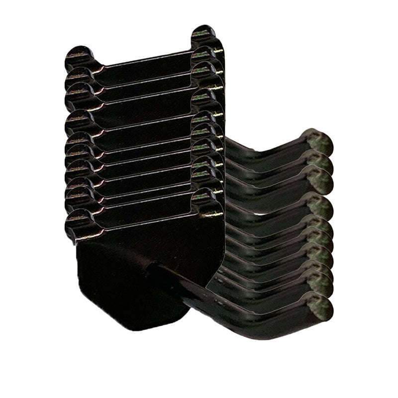 CLIP-FIT Pegboard Galvanized Standard Hooks ( Pack of 10 )