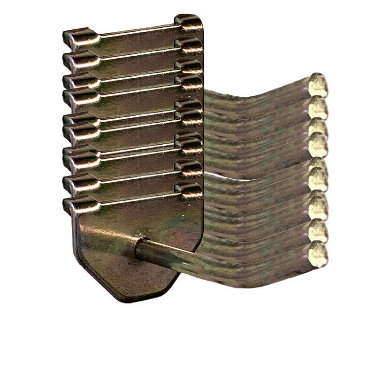 CLIP-FIT Pegboard Galvanized Standard Hooks ( Pack of 10 )