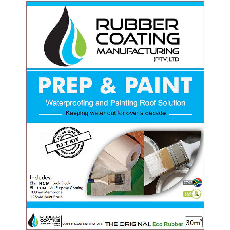 RCM Prep & Paint Waterproofing System DIY Kit 20 Litre