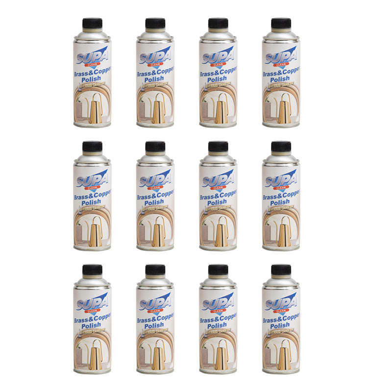 SUPA CLEAN Brass & Copper Polish 500ml ( 12 Pack )
