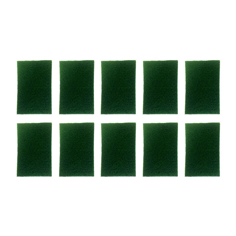 Abrasive Scouring Pad Green 150mm x 230mm ( 10 Pack )