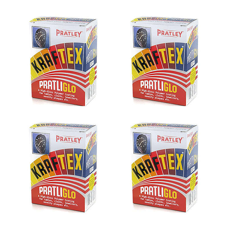 PRATLEY Adhesive Kraftex Pratliglo 200ml ( 4 Pack )