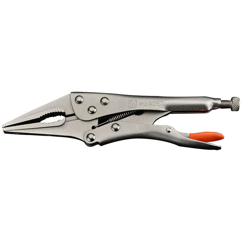 HARDEN Long Nose Lock Grip Pliers 9" (218mm)