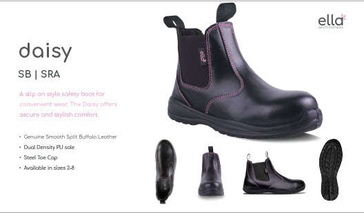 Daisy Ella Ladies Safety Steel Toe Woman's Boot