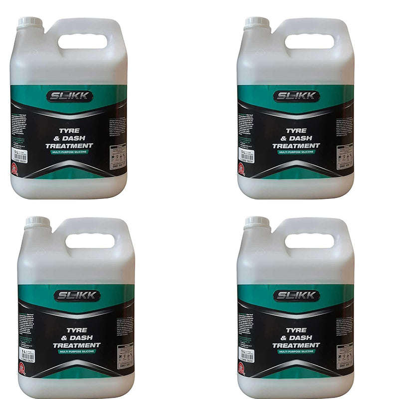 SLIKK Tyre & Dash Treatment 5 Litre ( 4 Pack )