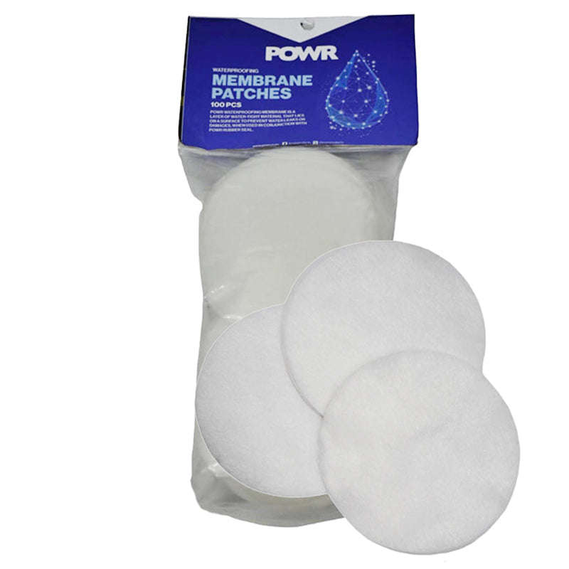 POWR Membrane Patches Premium Grade 100 Piece