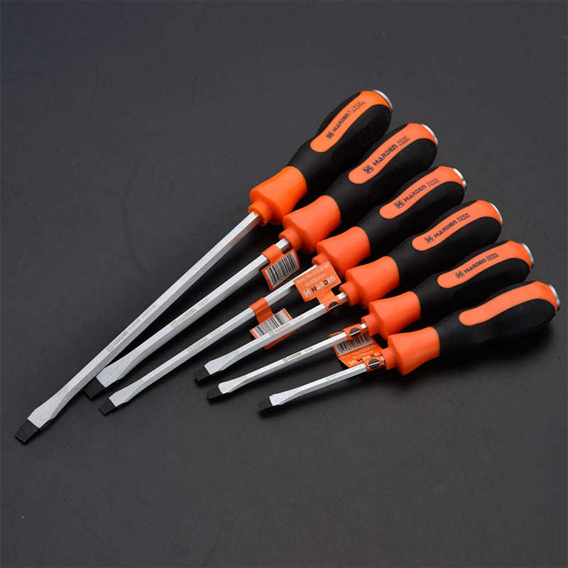 HARDEN Slotted Screwdriver Set Impact 8mm X 200mm