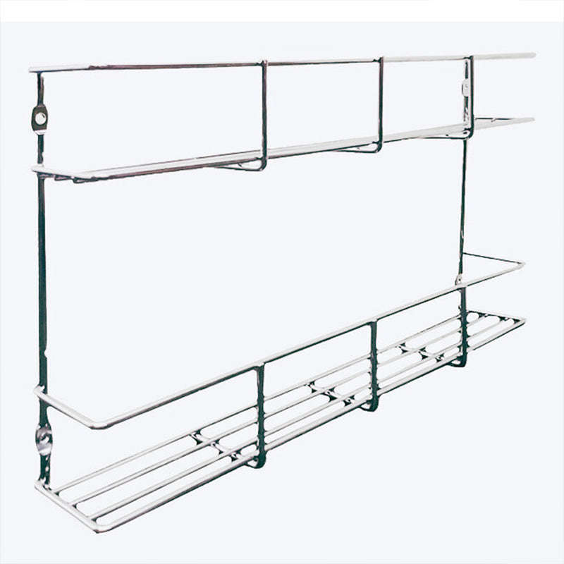 ROCO Spice Rack 2 Tier Chrome