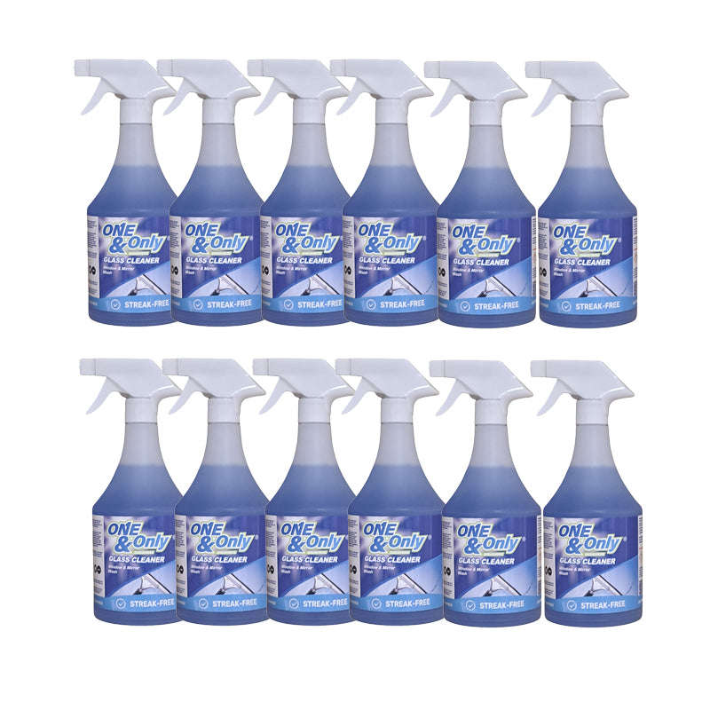 ONE & ONLY Window and Glass Cleaner 750ml ( 12 Pack )