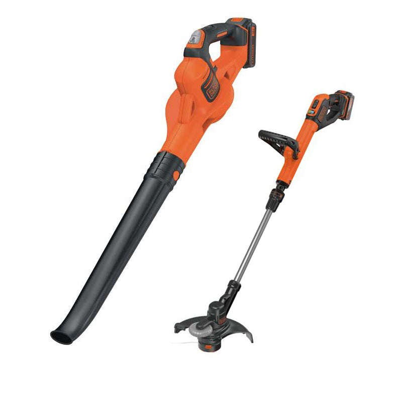 BLACK & DECKER 18V String Trimmer & Blower Twin Pack ( Cordless )