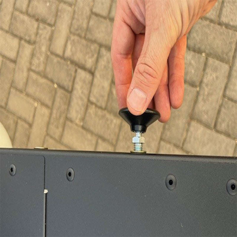 BAKKIE BUDDY Economic Loading Bay Separator & Organizer Black Powder Coated 1420mm