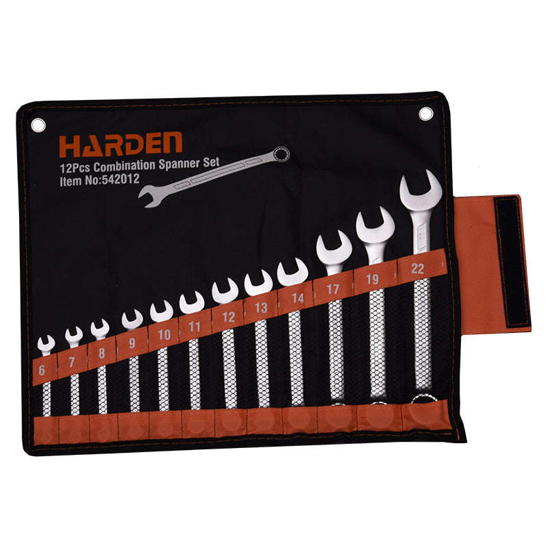 HARDEN 12 Piece Combination Spanner Set 6mm - 22mm