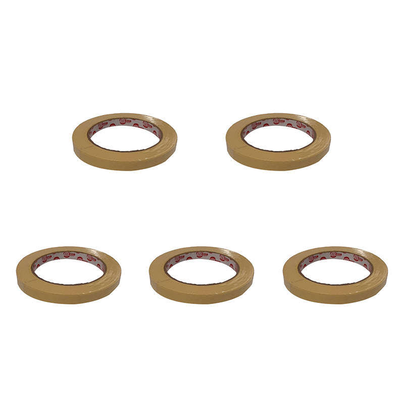 AVAST High Temperature Masking Tape 80 Degrees 12mm x 40m ( 5 Pack )
