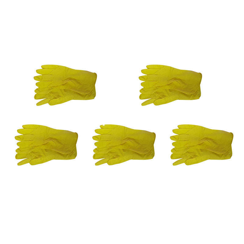 PIONEER SAFETY Rubber Household Gloves Flock Lined X/Large ( 5 Pack ) G031