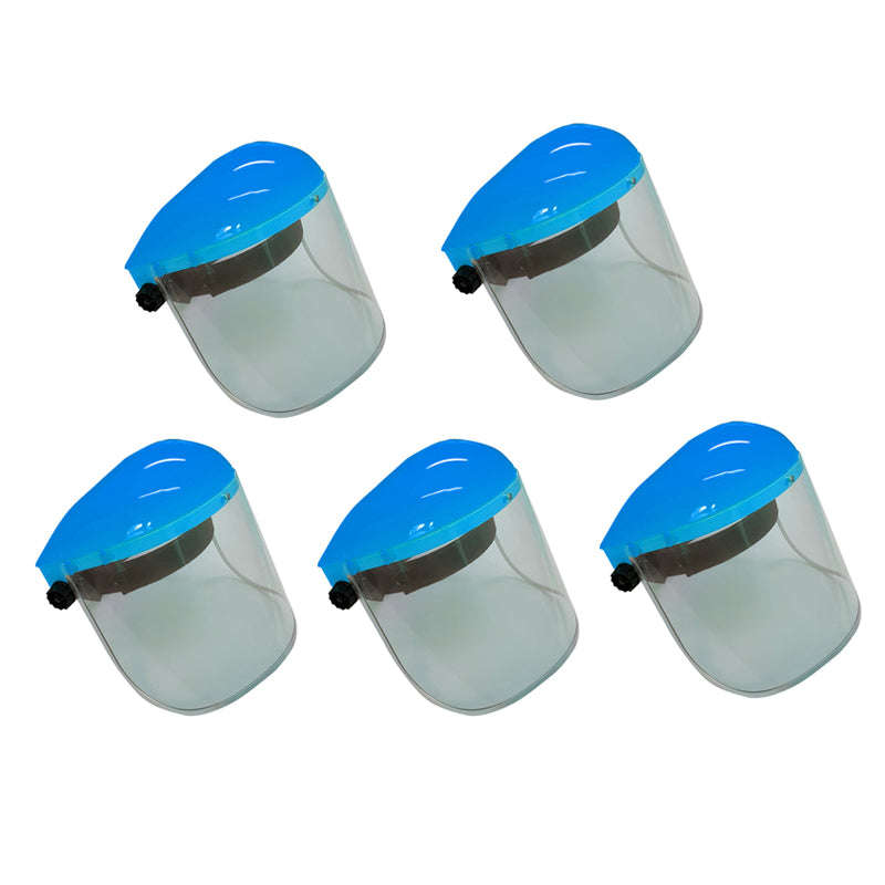 PIONEER SAFETY Face Shield With Clear Visor Flip Top For Grinding ( 5 Pack )