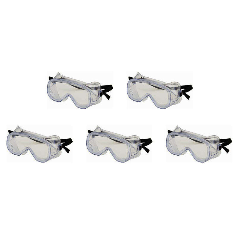 PIONEER SAFETY Grinding Goggle Clear Direct Mesh Vent P/Carb Lens ( 5 Pack )