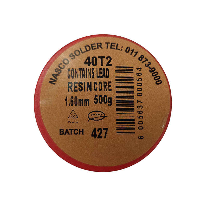 NASCO Solder Resin Core Reel 40t 1.6mm 500g