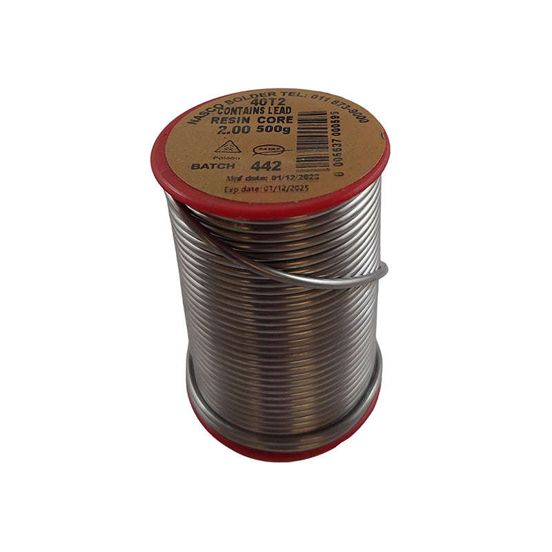 NASCO Solder Resin Core Reel 40t 2.0mm 500g