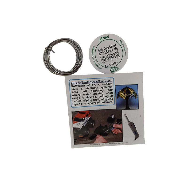 AFRISOL Solder Resin Core 40T 1,6mm 15g