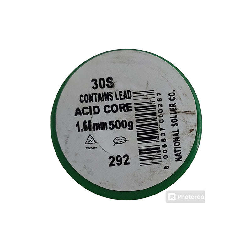 NASCO Solder Acid Core Reel 1.6mm 500g