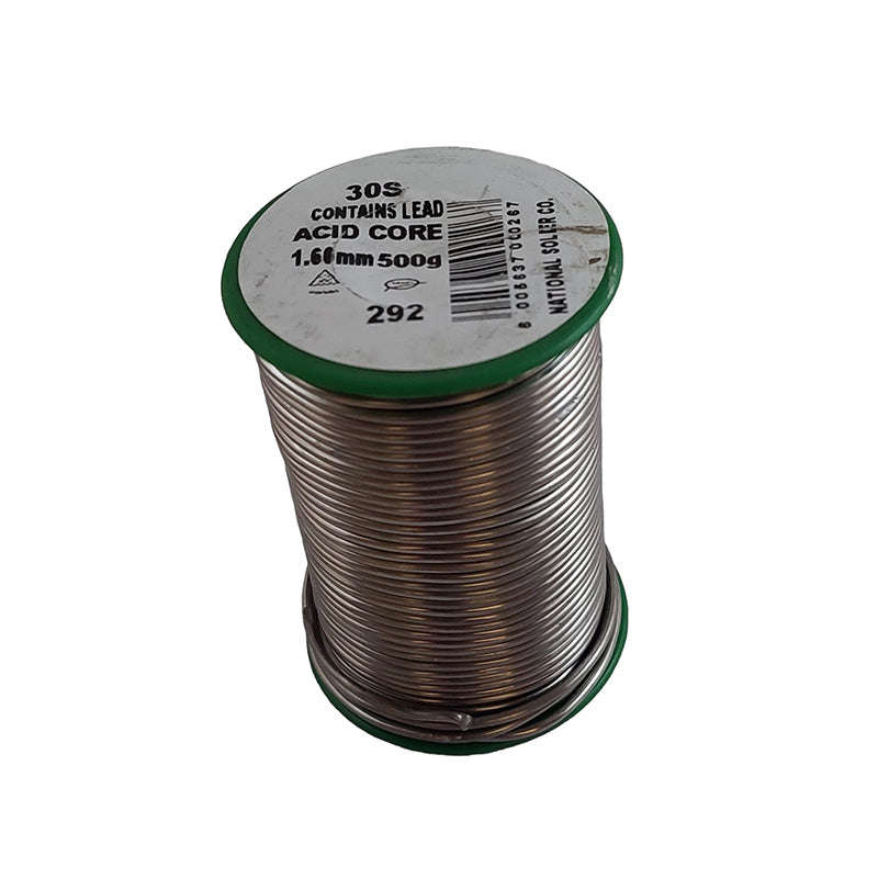 NASCO Solder Acid Core Reel 1.6mm 500g