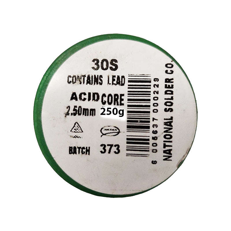NASCO Solder Acid Core Reel 2.5mm 250g