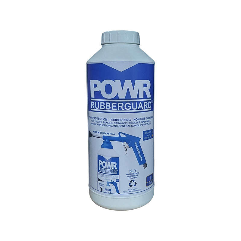 POWR RUBBERGUARD Coating With Chips Black 1 Litre